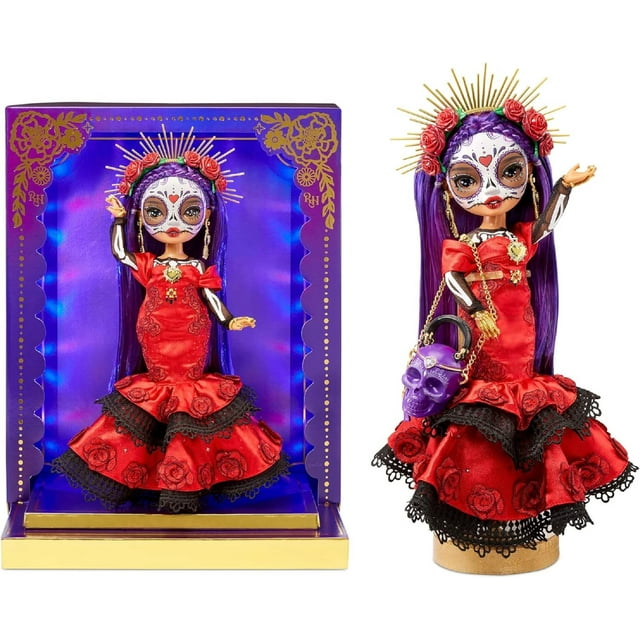 Rainbow Highâ Édition Célébration 2022 Da de Los Muertos - Maria Garcia Poupée de Collection à la Mode