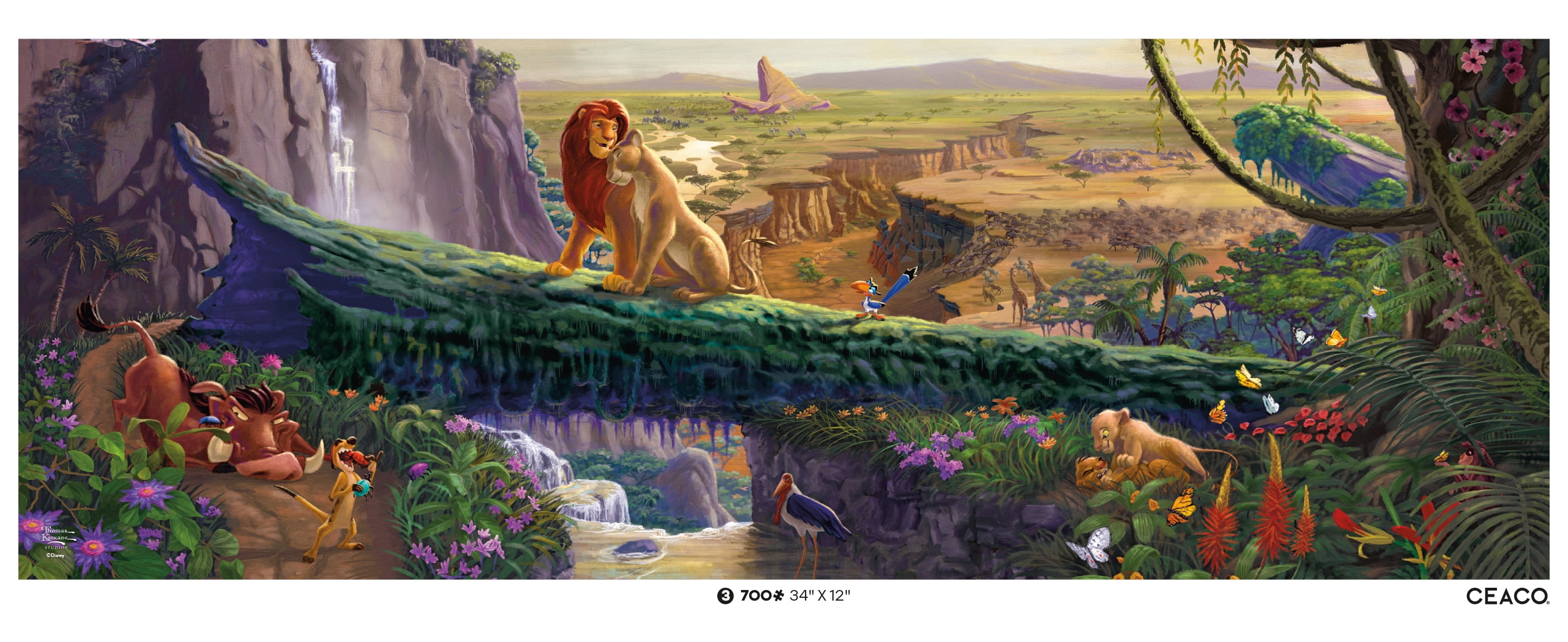 Ceaco Disney 3 in 1 Classic Multipack Jigsaw Puzzle