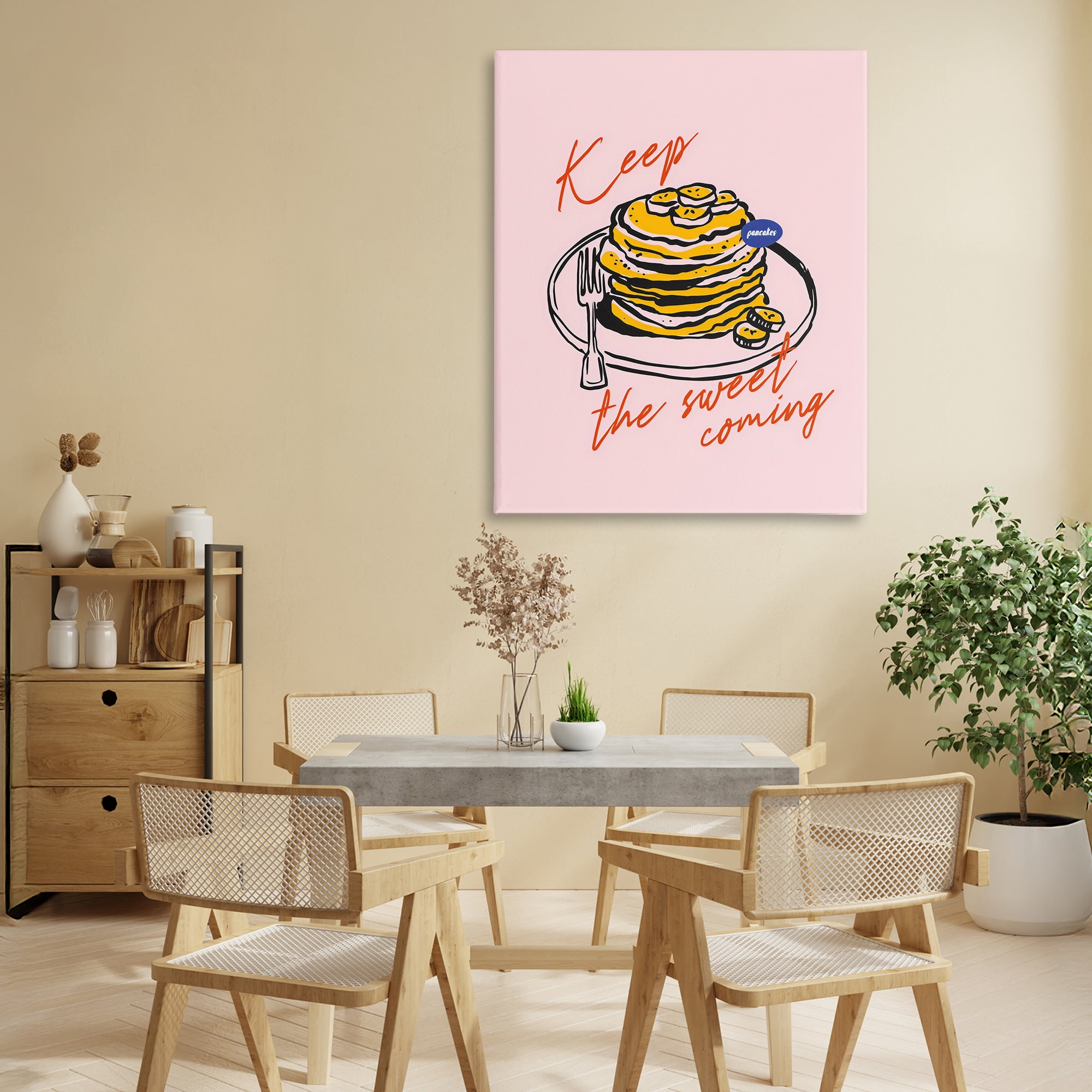 Stupell Industries Keep The Sweet Coming Canvas Wall Art, design by The Prints Vibe