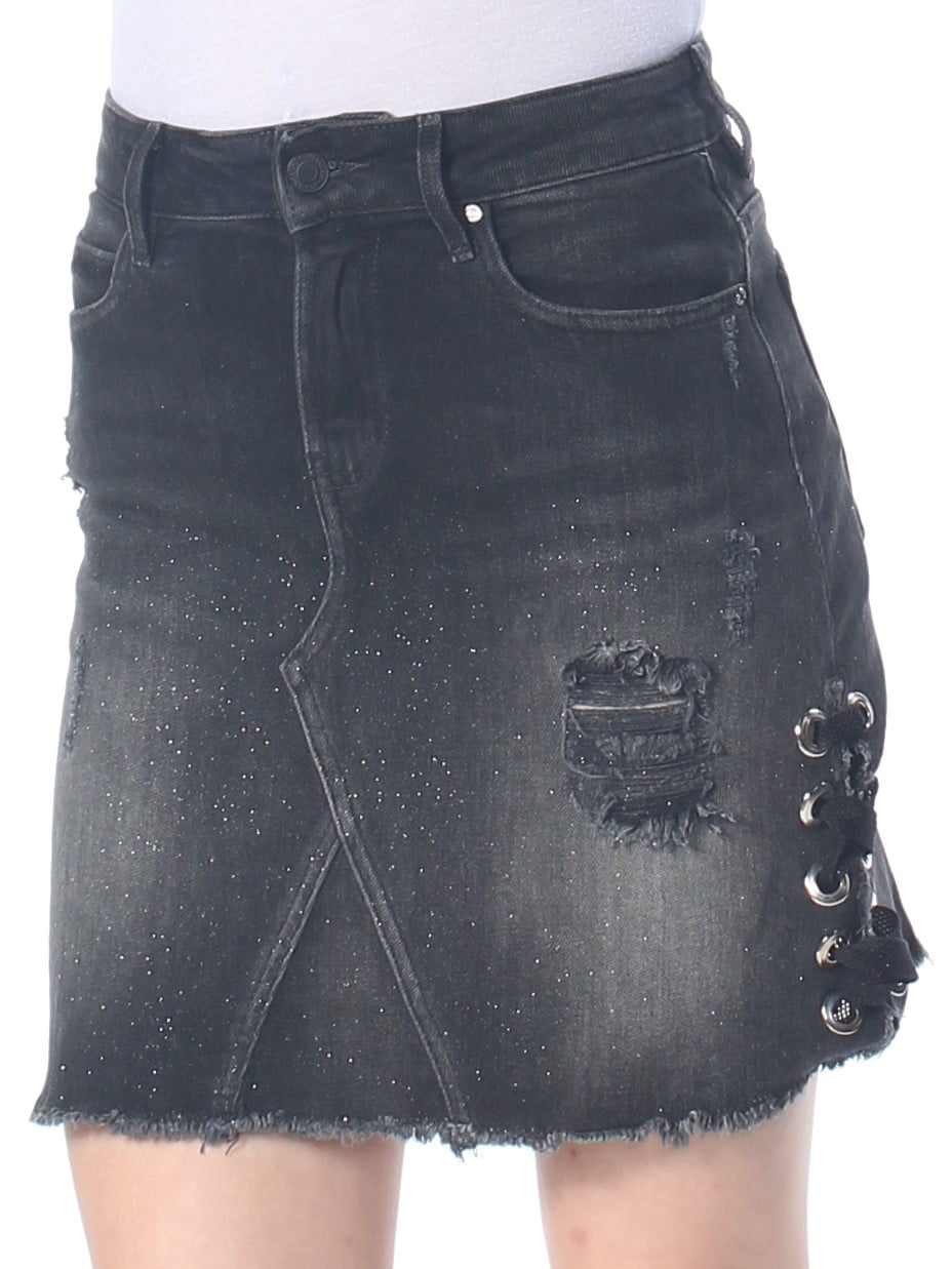 guess pleated mini skirt