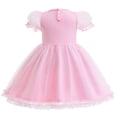 thumbnail image 2 of Little Girls Ariel/Aurora Princess Dress Casual Halloween Birthday Tulle Skirt, 2 of 6