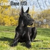 Great Dane Calendar 2018 (US) - Dog Breed Calendar - Wall Calendar 2017-2018