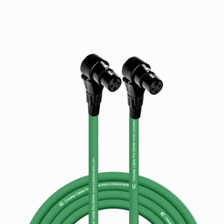 Coluber Cable - Right Angle XLR Female to Right Angle XLR Cable Female