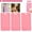 Pink, variant on 3PC Erasable Badge Sticky Notes – Silicone Badge Buddy – Reusable Notepad for Nurses Doctors Caregivers and Teachers, Vertical Horizontal Badge, Wipeable Notepad Lightweight, Blue,Blue