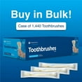 thumbnail image 4 of Tender Gentle Medium Soft Toothbrushes 1440 ct. Individually Wrapped - for Adults and Kids - Bulk Toothbrushes, 4 of 7