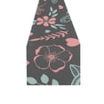 thumbnail image 3 of MKHERT Dragonfly And Flowers Table Runner for Office Kitchen Dining Wedding Party Home Decor 14x72 inch, 3 of 3