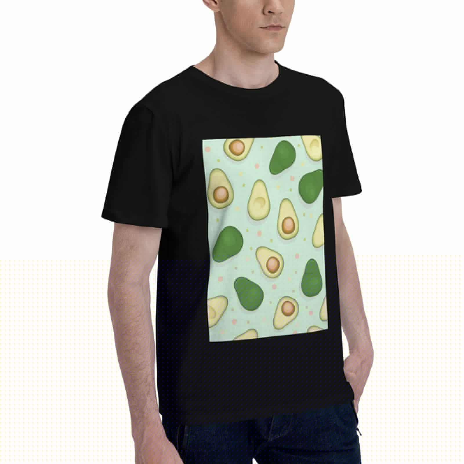 thumbnail image 2 of Bingfone Avocado Men'S Loose Fit Short-Sleeve Pocket T-Shirt, 2 of 7