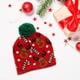 thumbnail image 1 of Gorro de Navidad para Mujer y hombre Yinane Con Luces LED verde, 1 of 5