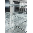 thumbnail image 2 of Heavy Duty Commercial 72 cu ft Solid Stainless Steel Reach-In Freezer (3 Door), 2 of 8