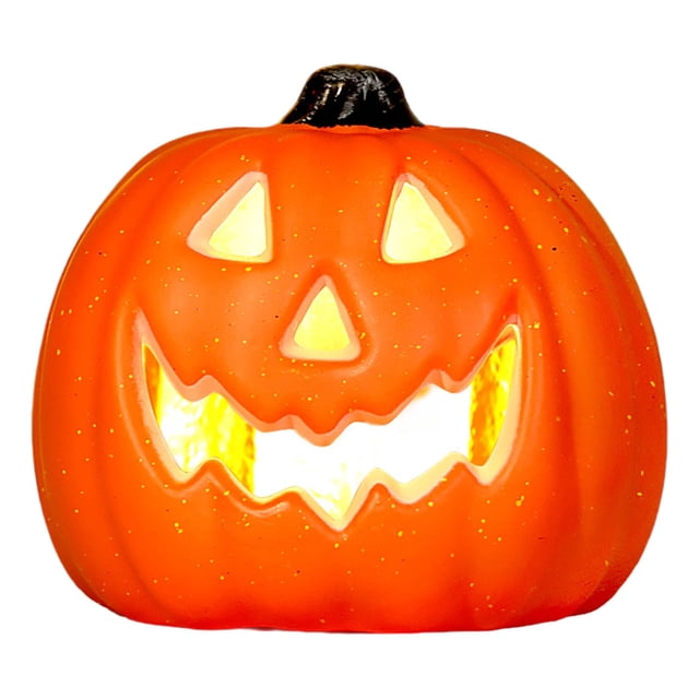 YIMWNYI Halloween Pumpkin Lantern, LED Light Decoration, Realistic Halloween Props, Versatile Home Decor, Perfect for Parties, Festivals, Indoor and Outdoor Use
