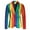Red, variant on EGNMCR Mens Sport Coat, Casual Blazer, One Button Business Suit Jacket And Winter New Printing Trendy Fashion Men's Suit Jacket Women Coat