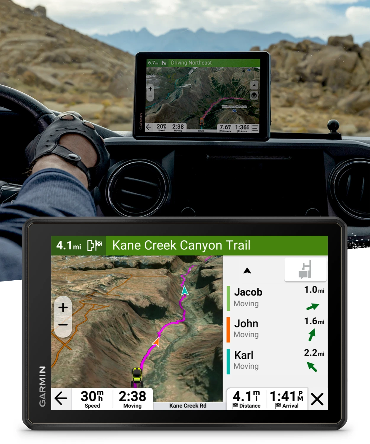 Garmin Tread® 2 - Overland Edition, Rugged 8-inch All-Terrain Navigator for Off-The-Grid Travels