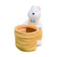 thumbnail image 3 of Mornei Flower Pot Garden Figurine Container Decoration Sculpture Planter Pot for Living Yellow, 3 of 9