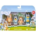 thumbnail image 1 of Bluey y familia, paquete de 4 figuras articuladas de 2,5 a 3 pulgadas de Bluey, Bingo, Chilli y Bandit, 1 of 4