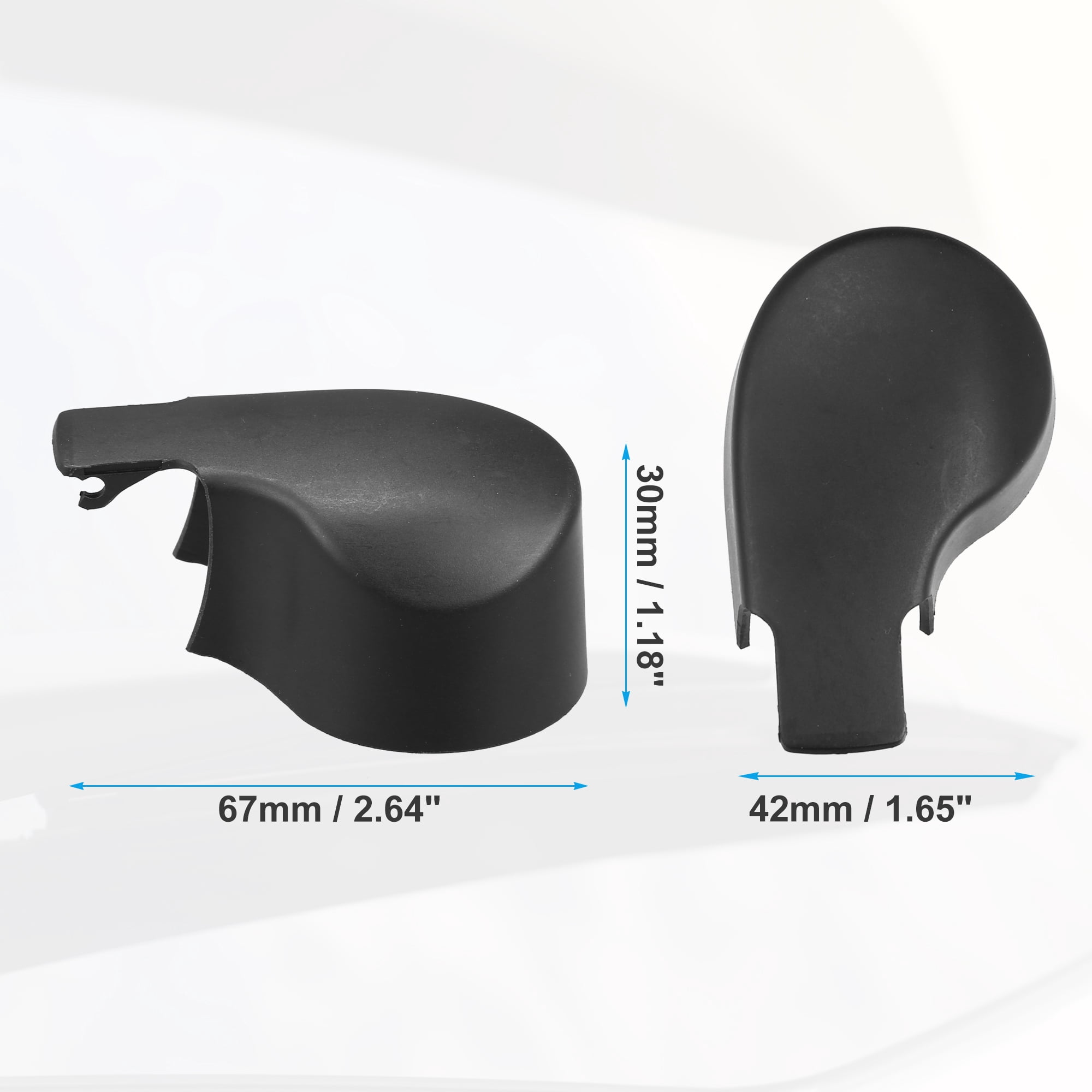 Unique Bargains Rear Wiper Arm Nut Cover Cap for VW Golf Tiguan 2010-2022 5K6955435