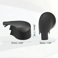 thumbnail image 6 of Rear Windshield Wiper Arm Nut Cover Cap for Skoda Kodiaq 2016-2017 for VW Golf 2010-2021 Black, 6 of 6