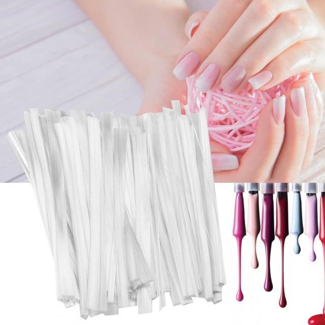 50pcs Nail Extension Fiberglass Manicure Extend Form Acrylic Tips - Easy Application, Quality Fiber Material, Nail Art Design, Professional and Beginner Friendly,