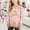 Pink, variant on Piuwrlz Sweatshirts Teen Girls Winter Loose Sweat Top Pocket V-neck V-neck Hoodie Pink Size 14 Years