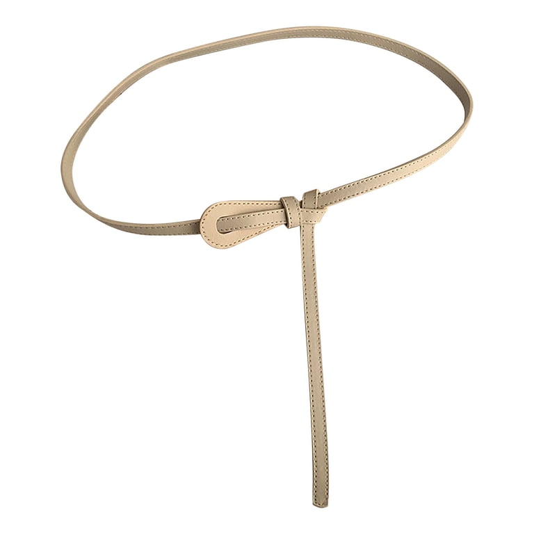 ladies tan belt for dress Women Belts Dresses Fashion Waist Women Leather Belts with Gold Buckle Jeans Pants Fashion White Belt Skinny Belts for Women Silver Buckle Thin Belts for Women Silver Buckle 2024 SPRING