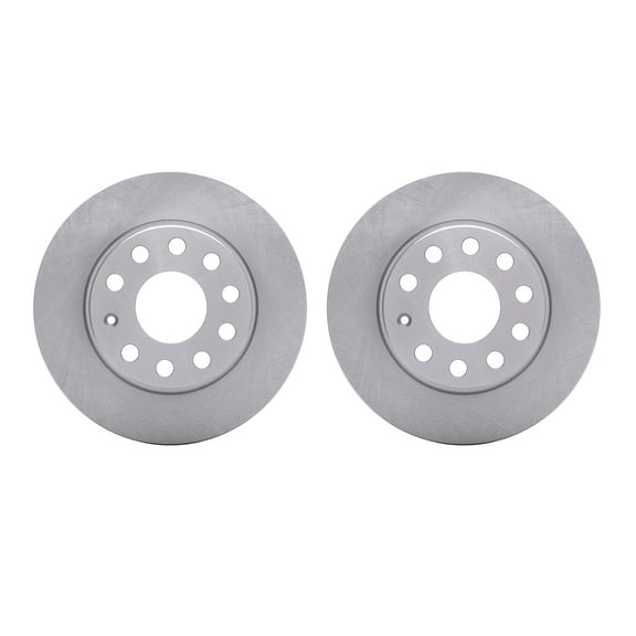 Dynamic Friction Company Rear Brake Rotors 6002-74049