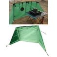 thumbnail image 4 of Soporte plegable para parabrisas de cocina shamjiam Toldbrisas Toldo Viaje Mochilero Parabrisas de la estufa del campamento, 4 of 9