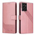 thumbnail image 3 of Wallet Case Compatible with Samsung Galaxy S21 Ultra, Luxury ID Cash Credit Card Slots Holder Carrying Pouch Folio Flip PU Leather Cover [Magnetic Hard Case] for Samsung Galaxy S21 Ultra,Rosegold, 3 of 8