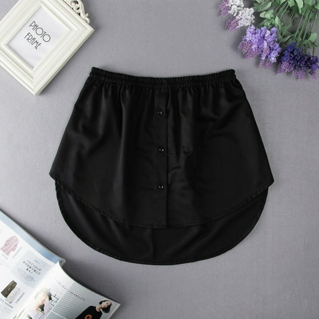 AURARMLET 1Ud Falsa Para Falda En Negro Complemento Estilizado Para Suéter