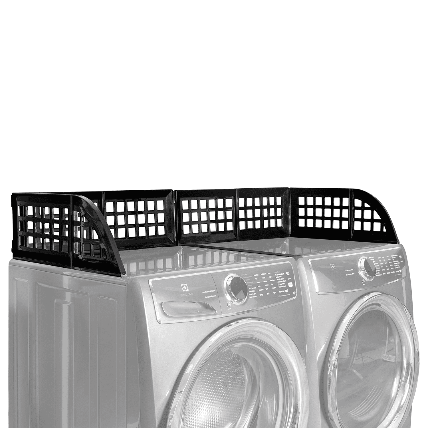 Laundry Guard with Silicone Gap Space Cover by Eltow Keeps Laundry