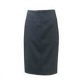thumbnail image 4 of Slit straight tube suit skirt skirt Women's black professional pants spring and fall new mid-length skirt high Fanny pack hip skirt work skirt, 4 of 9