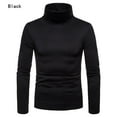 thumbnail image 2 of Mens Thermal  Turtle Neck Skivvy Turtleneck Sweaters Stretch Shirt Tops, 2 of 4