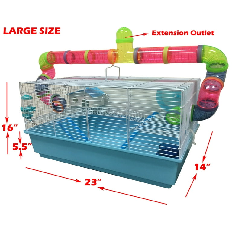 Deep hamster clearance cage