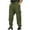 001 Army Green, variant on Dagegui Fleece Lined Sweatpants for Men Drawstring Elastic Waist Cargo Sweatpant Winter Running Athletic Jogger Pants with Pockets Army Green S