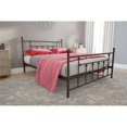 thumbnail image 2 of Pemberly Row Metal Victorian Sytle Queen Bed with Footboard in Bronze, 2 of 13