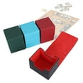 thumbnail image 2 of ZPAQI PU Leather Deck Game Card Box Magnetic Card Game Case for Playing Cards Storage, 2 of 18