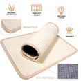 thumbnail image 3 of 2 alfombrillas rascadoras de conejo, sisal natural, gato, conejo, conejo, tapete rascador de conejo para interiores y exteriores, tapete para rascar el piso de gato, 3 of 5