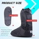 thumbnail image 2 of Traje impermeable negro Hilitchi para hombre, talla US 10-11, 2 of 7