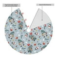 thumbnail image 6 of Cauagu 48" Christmas Tree Skirt Winter Gnome And Snowman Pattern Christmas Tree Decorations Tree Mat for Xmas Decorations Occasion Holiday Home Decor -48", 6 of 7