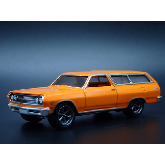 Open Box 1965 65 CHEVY CHEVROLET CHEVELLE STATION WAGON ORG 1:64 SCALE DIECAST MODEL CAR
