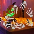 thumbnail image 6 of Todaioua Life Size Skeleton Arms Halloween Decor - Plastic Skeleton Hand Props for Outdoor Indoor Haunted House Graveyard Scene Decoration, 6 of 6