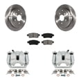 thumbnail image 1 of Transit Auto Rear Disc Brake Caliper Rotors and Semi-Metallic Pads Kit for Car 2005-2010 Honda Odyssey KC8-100579S, 1 of 11