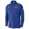 thumbnail image 2 of Men's Nike Blue New York Knicks 2024/25 Courtside Performance Half-Zip Top, 2 of 3