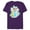 Purple, variant on Disney Princess Tiana Ariel and Belle Seashell Selfie - Short Sleeve Blended T-Shirt for Adults - Customized-Purple