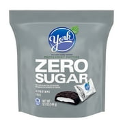 York Zero Sugar Chocolate Peppermint Patties Candy, Bag 5.1 oz