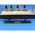 thumbnail image 3 of Hampton Nautical RMS Titanic Cruise Ship, 14" , White, 3 of 5