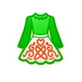 thumbnail image 5 of Traditional Irish Dress Cookie Cutter Style 1 - 4x3" Party Baking Set, 5 of 8