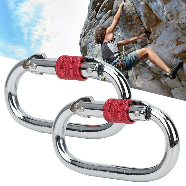 LHCER 2 pièces boucle d'alpinisme de yoga aérien O Type Lock