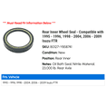 thumbnail image 2 of Rear Inner Wheel Seal - Compatible with 1995 - 1996, 1998 - 2004, 2006 - 2009 Isuzu FTR 1999 2000 2001 2002 2003 2007 2008, 2 of 2