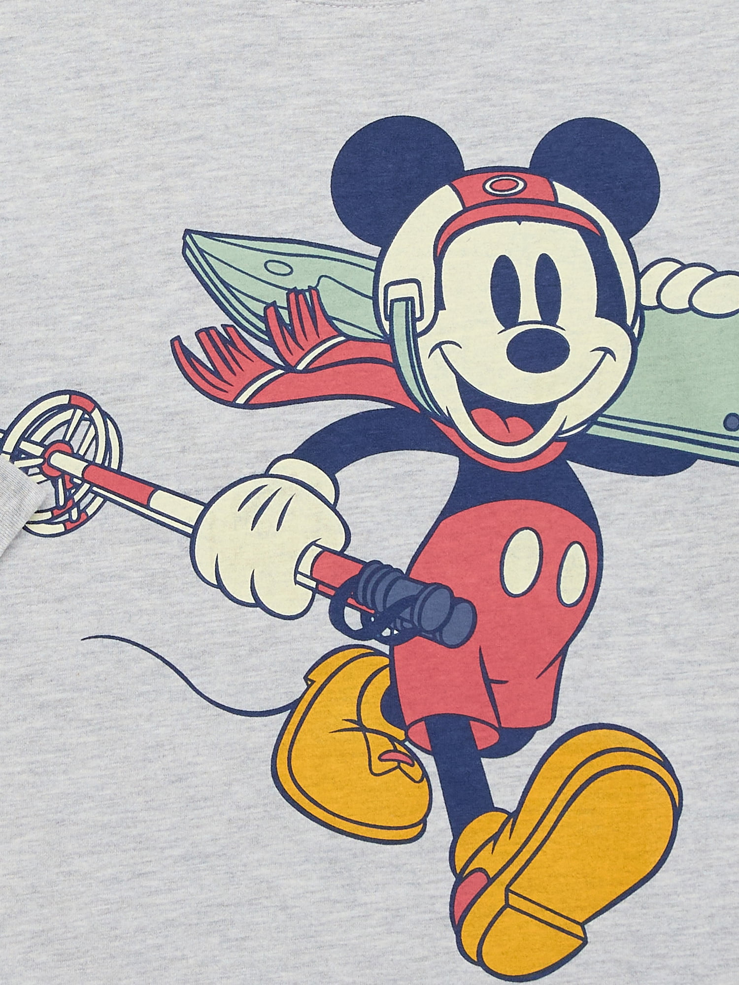 Mickey Mouse Toddler Boys Holiday Long Sleeve T-Shirt, Sizes 12M-5T