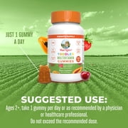 MaryRuths Toddler Multivitamin Gummies, Immune Support Overall Health, Strawberry, Papaya & Super Punch Flavor, 60 Ct