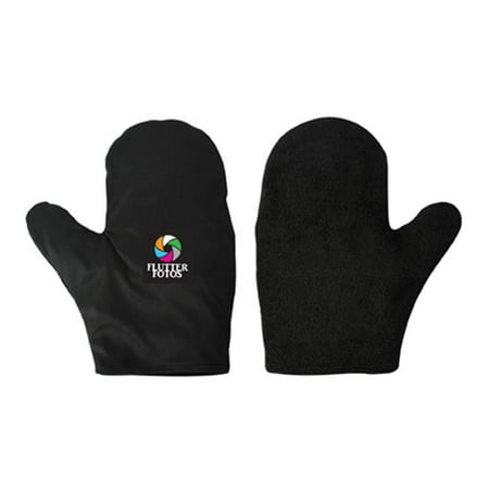 Debco CP8919 Smart Grab Microfiber Cleaning Mitt - All Black